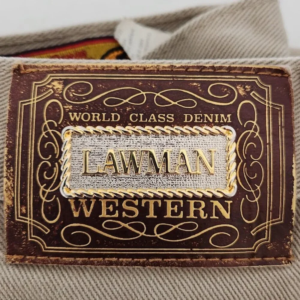 Lawman Western Bareback Women's Vintage Jeans in size 7